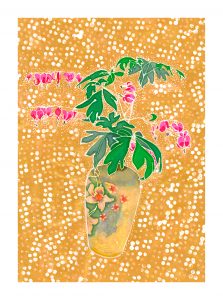 Showered in White Spots