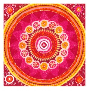 Vermilion Mandala 1