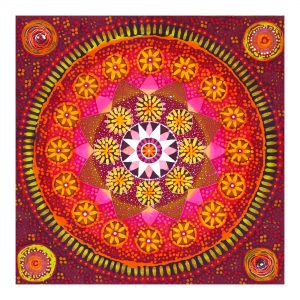 Vermilion Mandala 2
