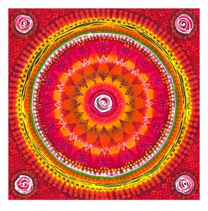 Vermilion Mandala 3